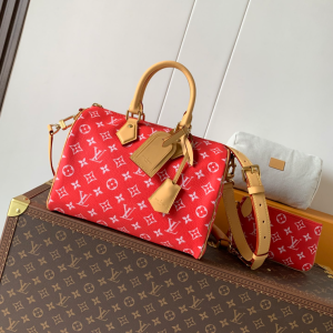 M14067 LV Speedy P9 Bandoulière 30 Monogram Leather handbag