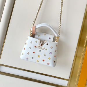 M14165 LV Capucines handbag white