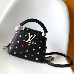 M14165 LV Capucines handbag black