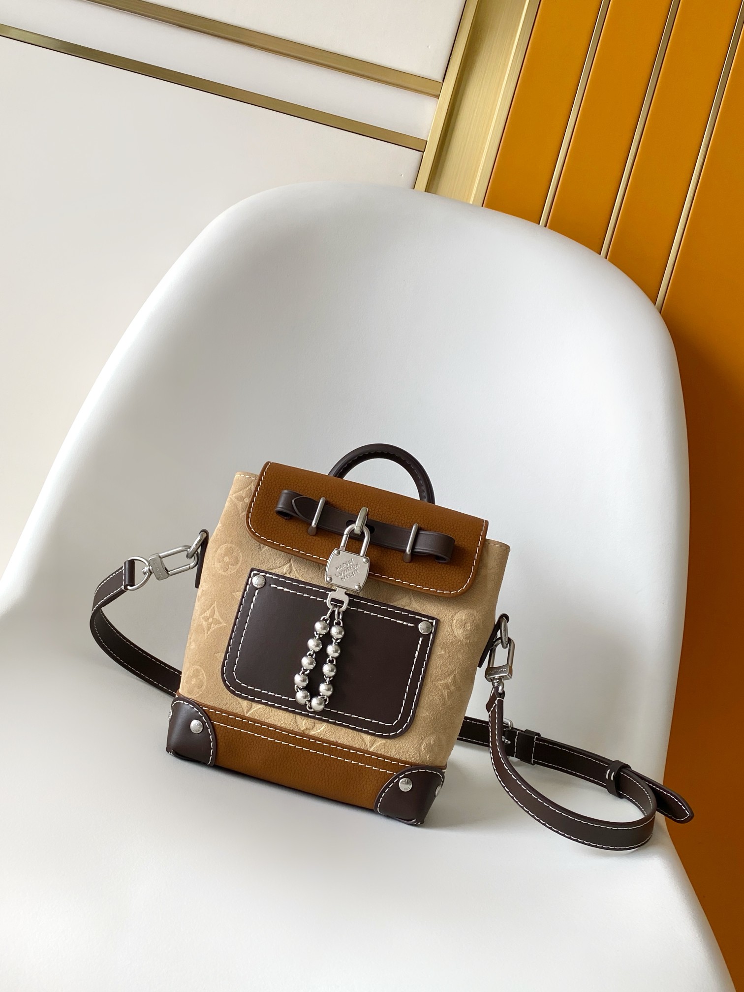 M26128 LV Steamer 15 handbag - 图片 2