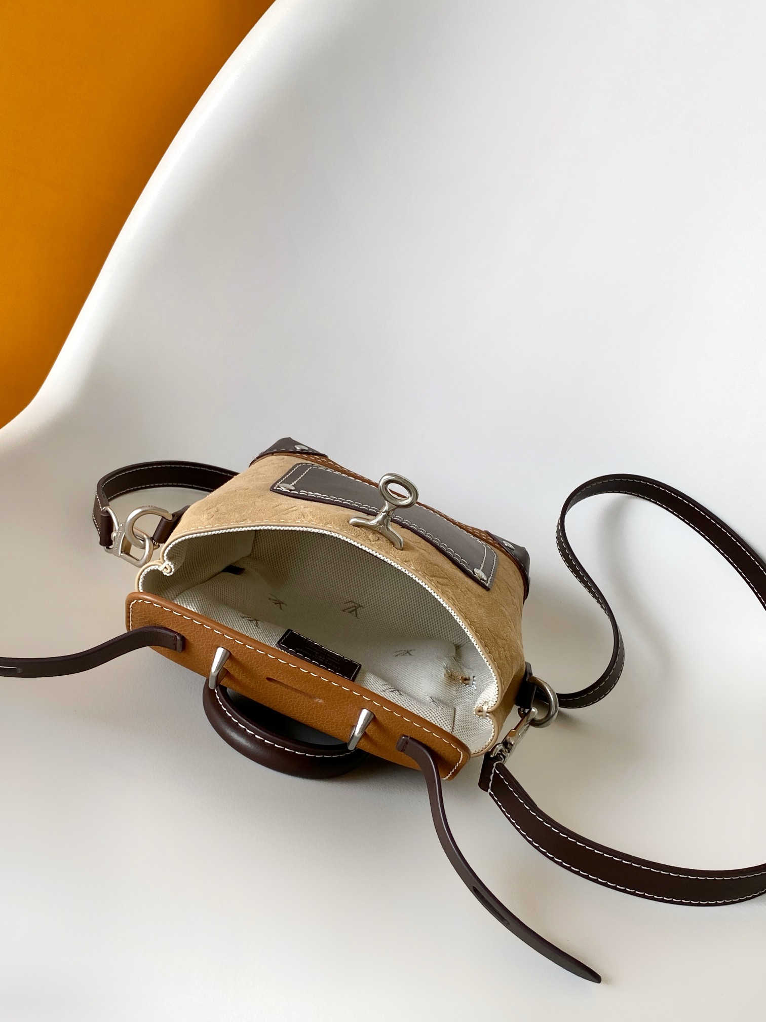 M26128 LV Steamer 15 handbag - 图片 8