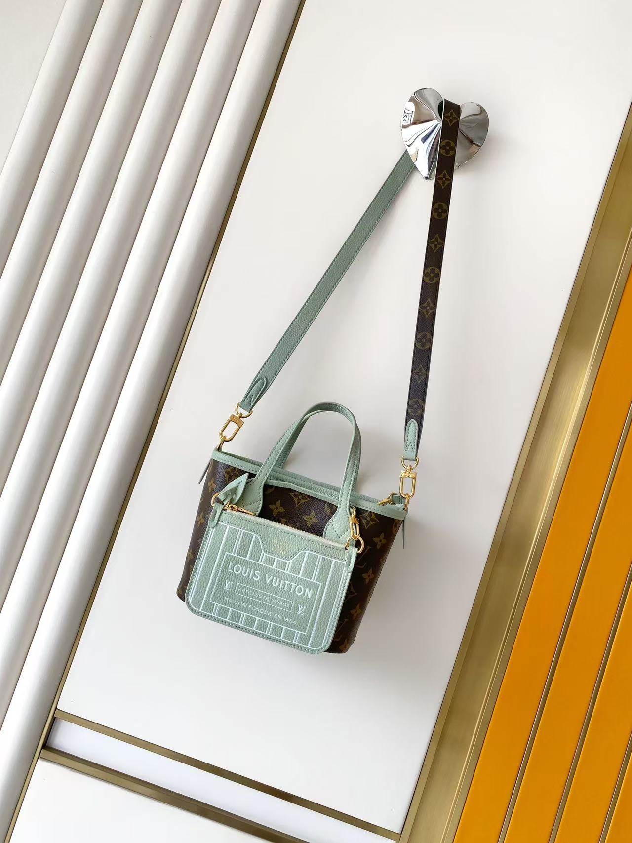 M28236 LV NEVERFULL INSIDE OUT BB handbag - 图片 3
