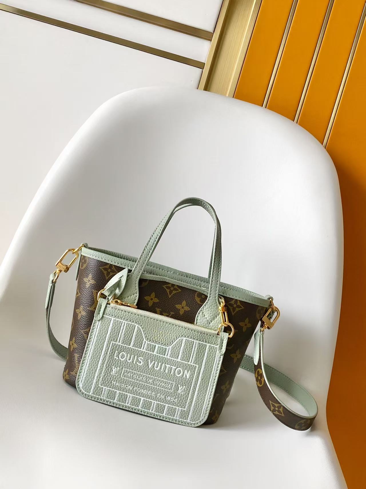 M28236 LV NEVERFULL INSIDE OUT BB handbag - 图片 4