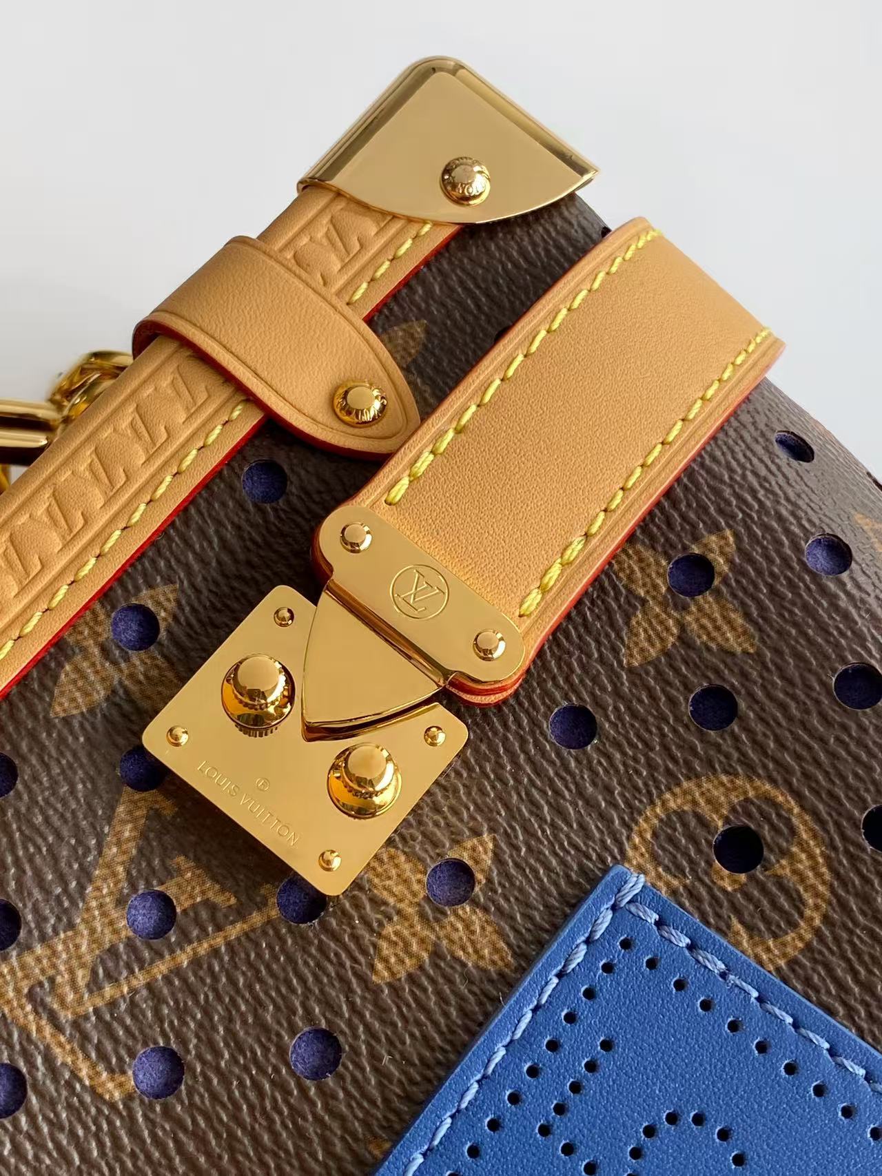 M28490 LV ide Trunk Medium handbag - 图片 6