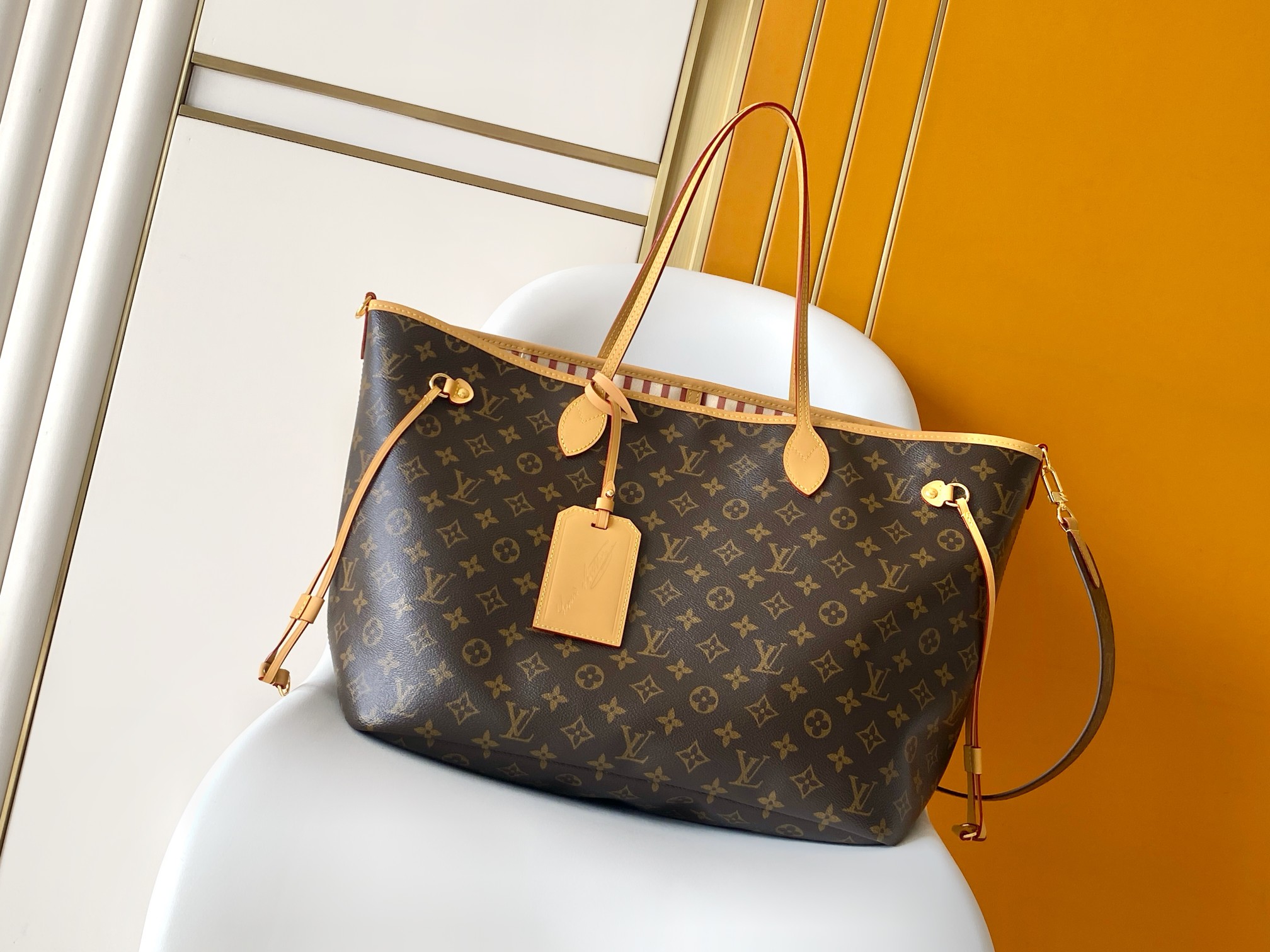 M28538 LV Neverfull Inside Out big handbag - 图片 2