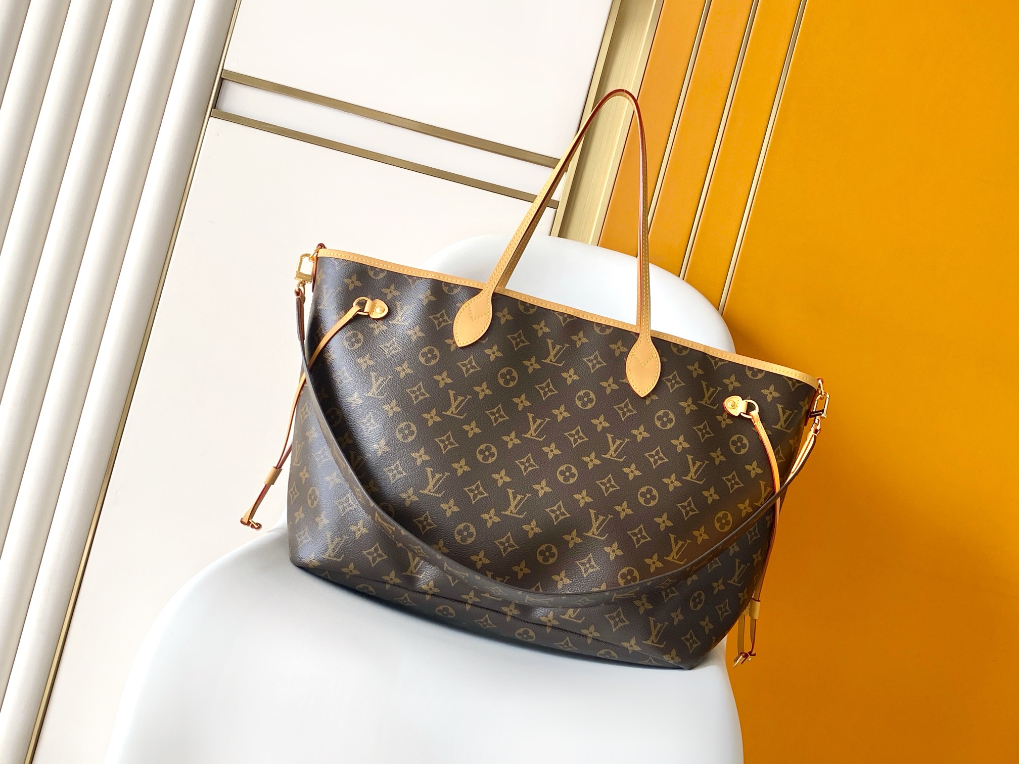 M28538 LV Neverfull Inside Out big handbag - 图片 5