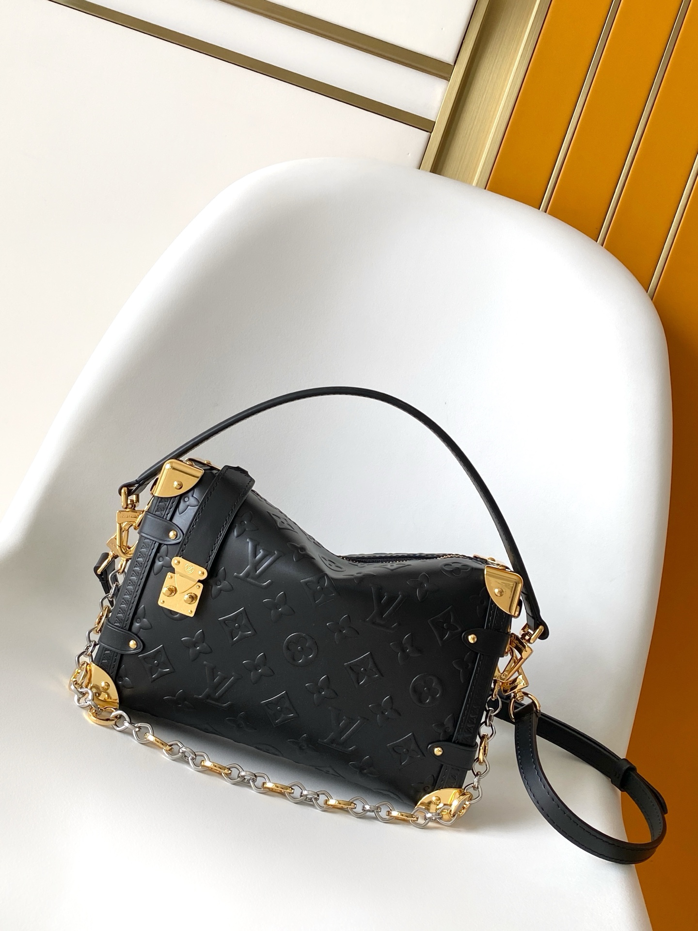 M28570 LV Side Trunk medium Handbag - 图片 2