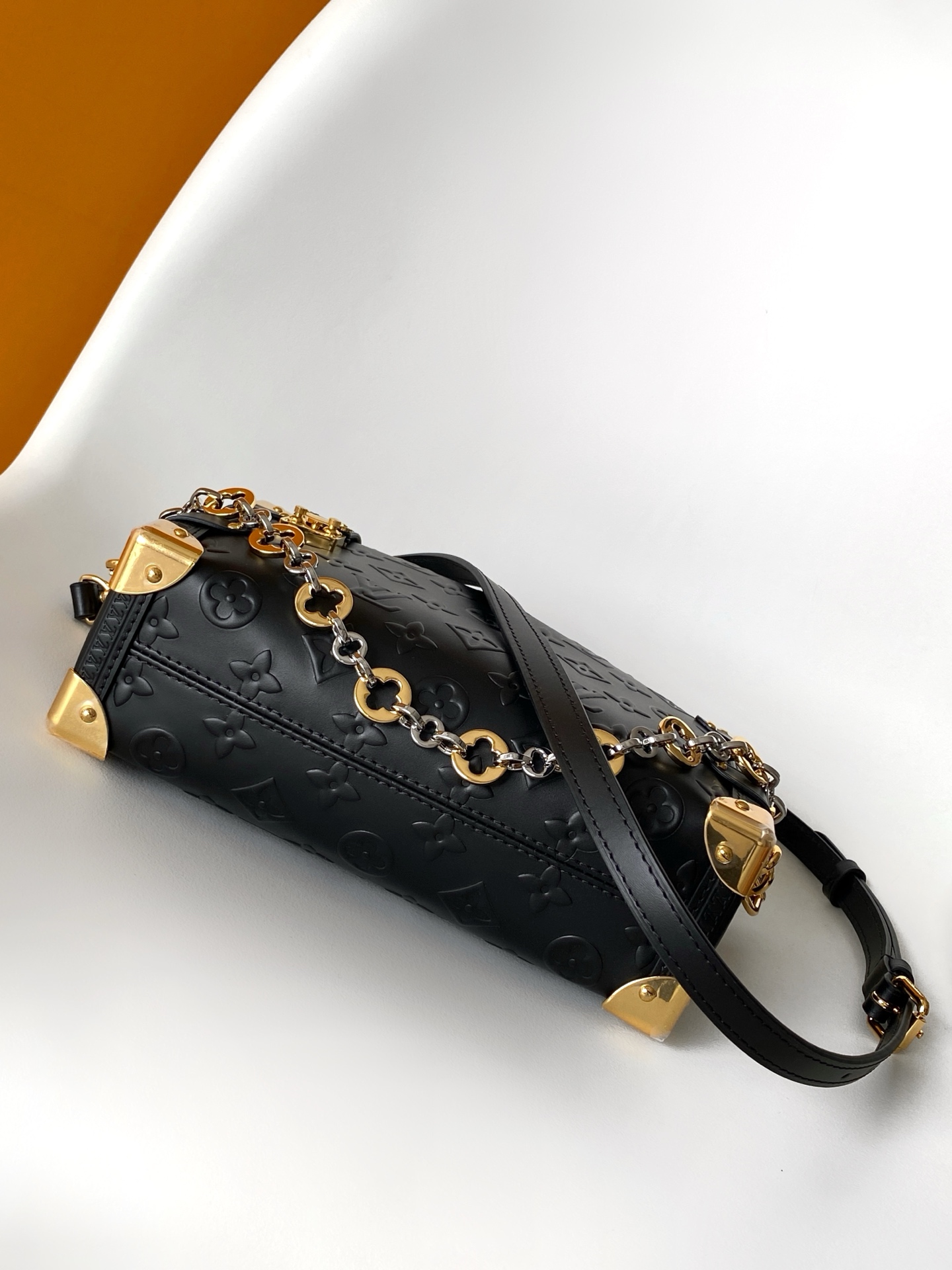 M28570 LV Side Trunk medium Handbag - 图片 5