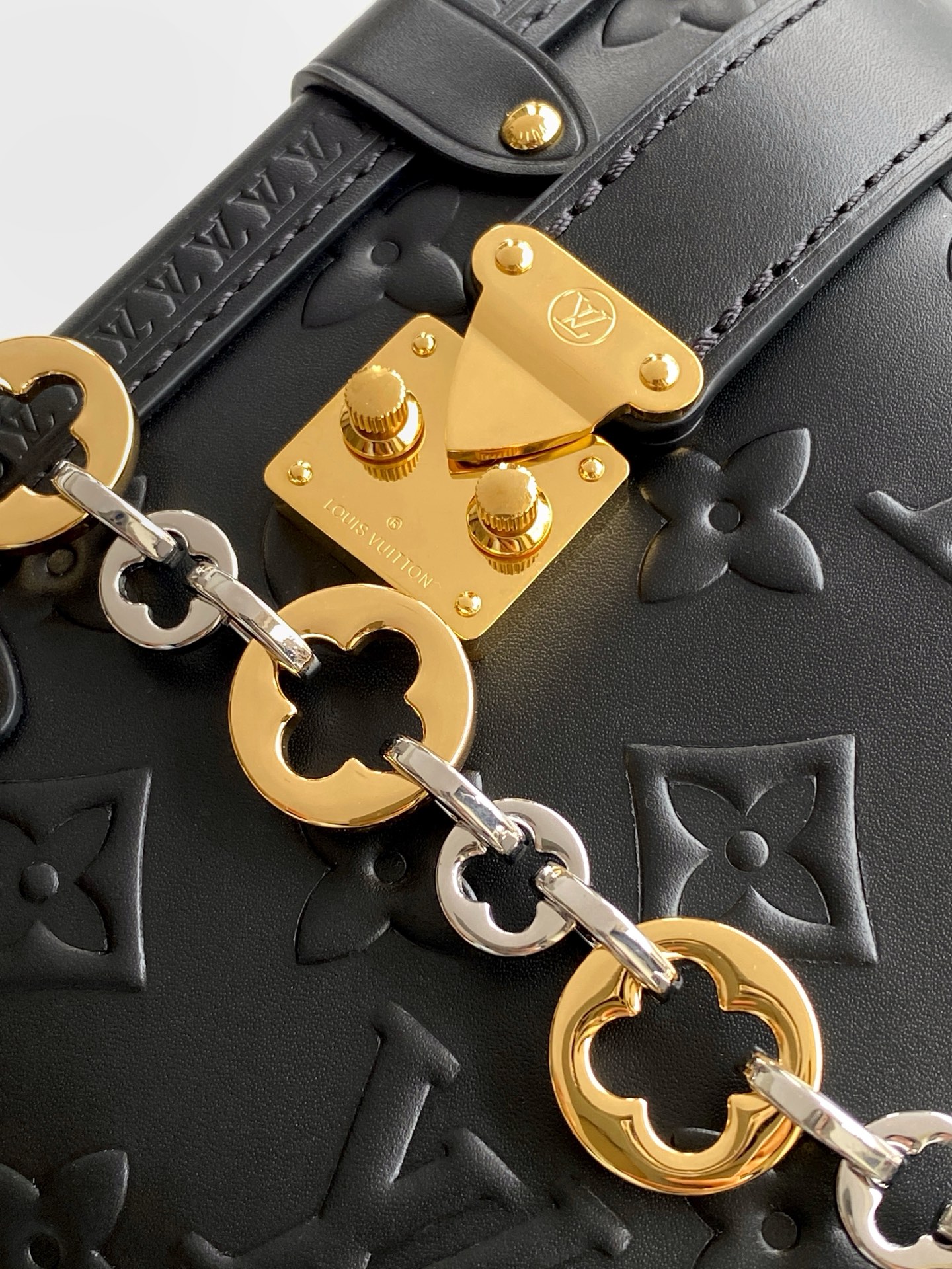 M28570 LV Side Trunk medium Handbag - 图片 6