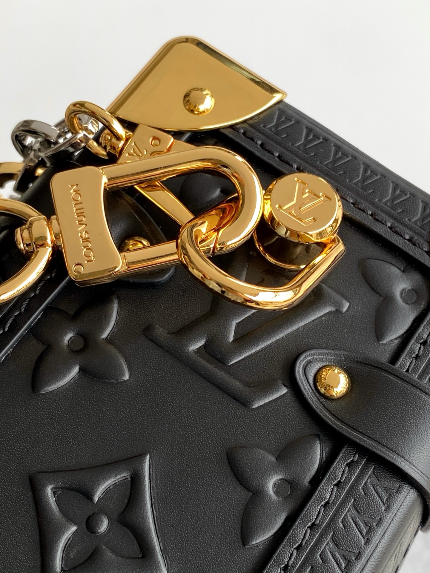 M28570 LV Side Trunk medium Handbag - 图片 8