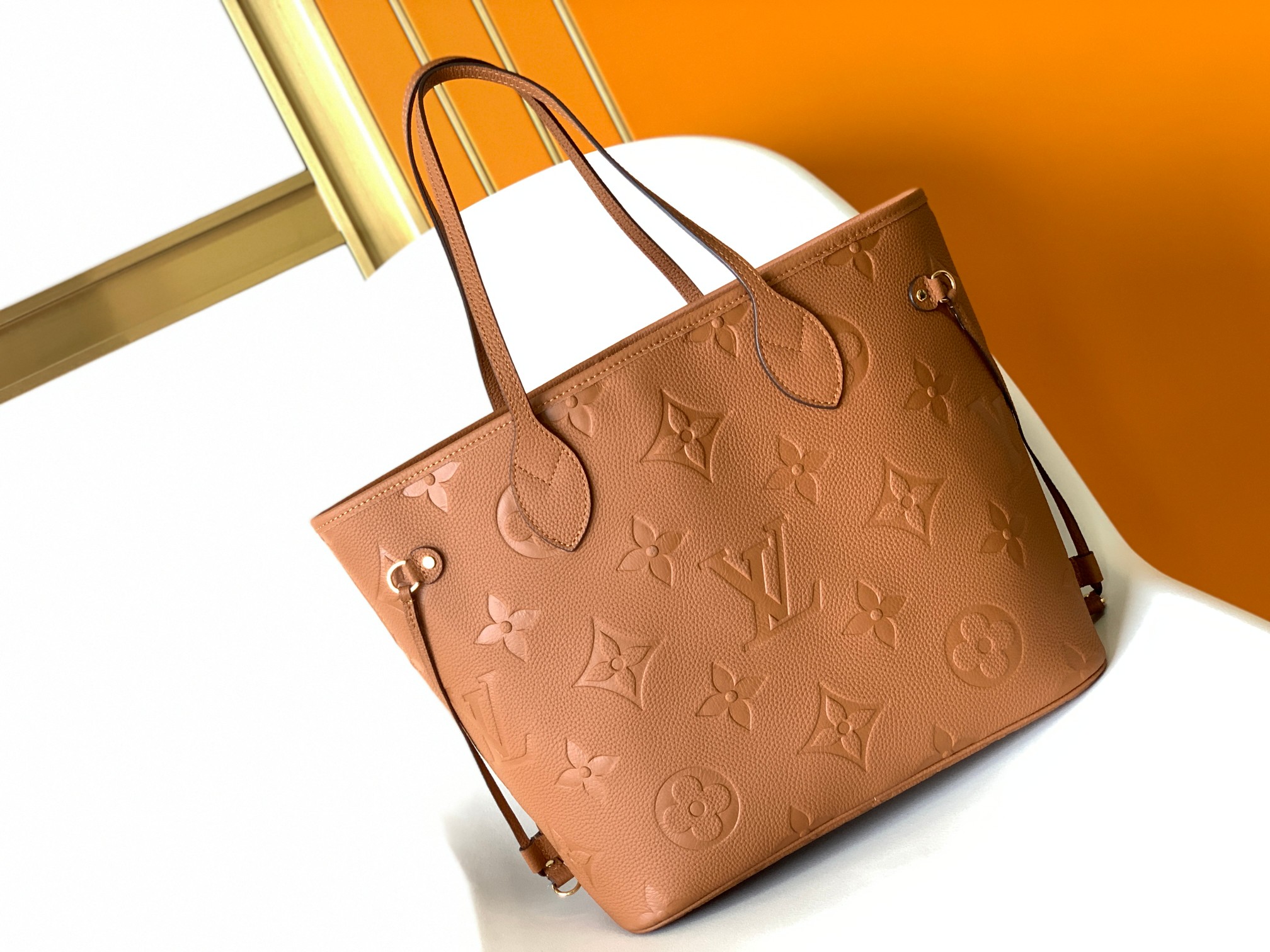 M46135 LV Neverfull Medium Shopping Bag - 图片 4