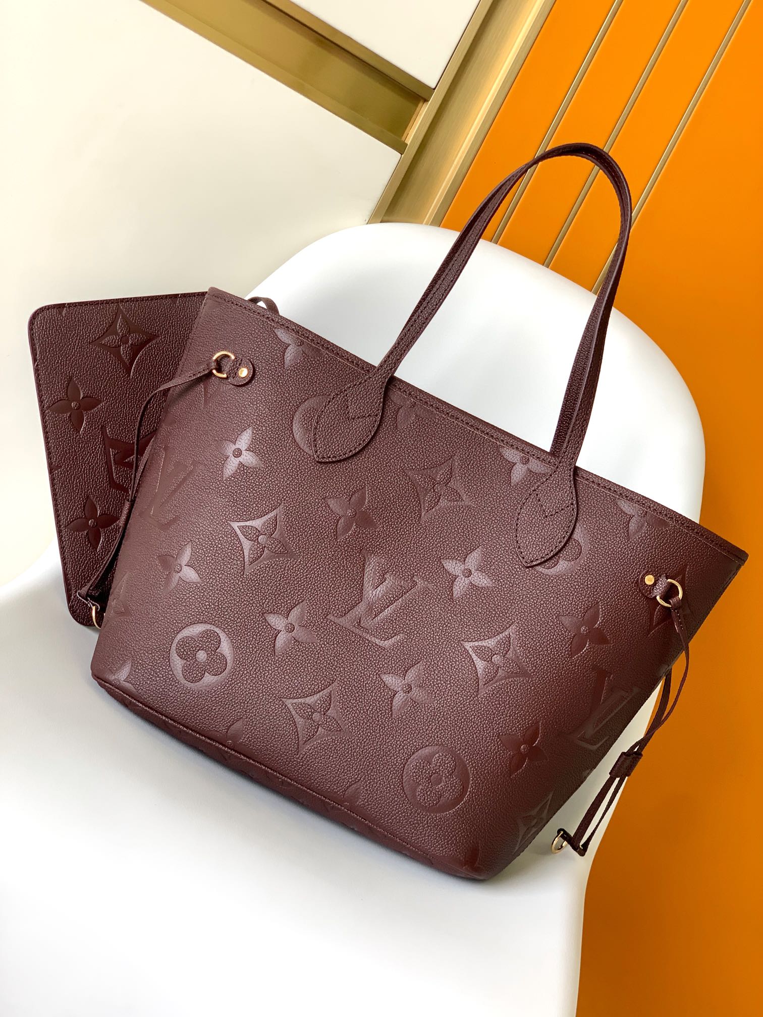 M46599 LV Neverfull Medium Shopping Bag - 图片 2