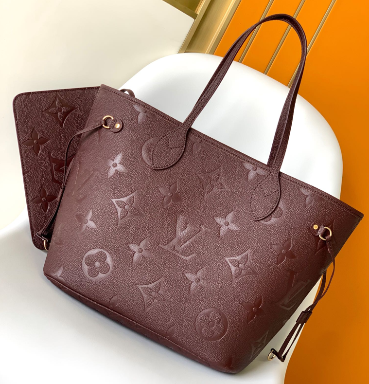 M46599 LV Neverfull Medium Shopping Bag