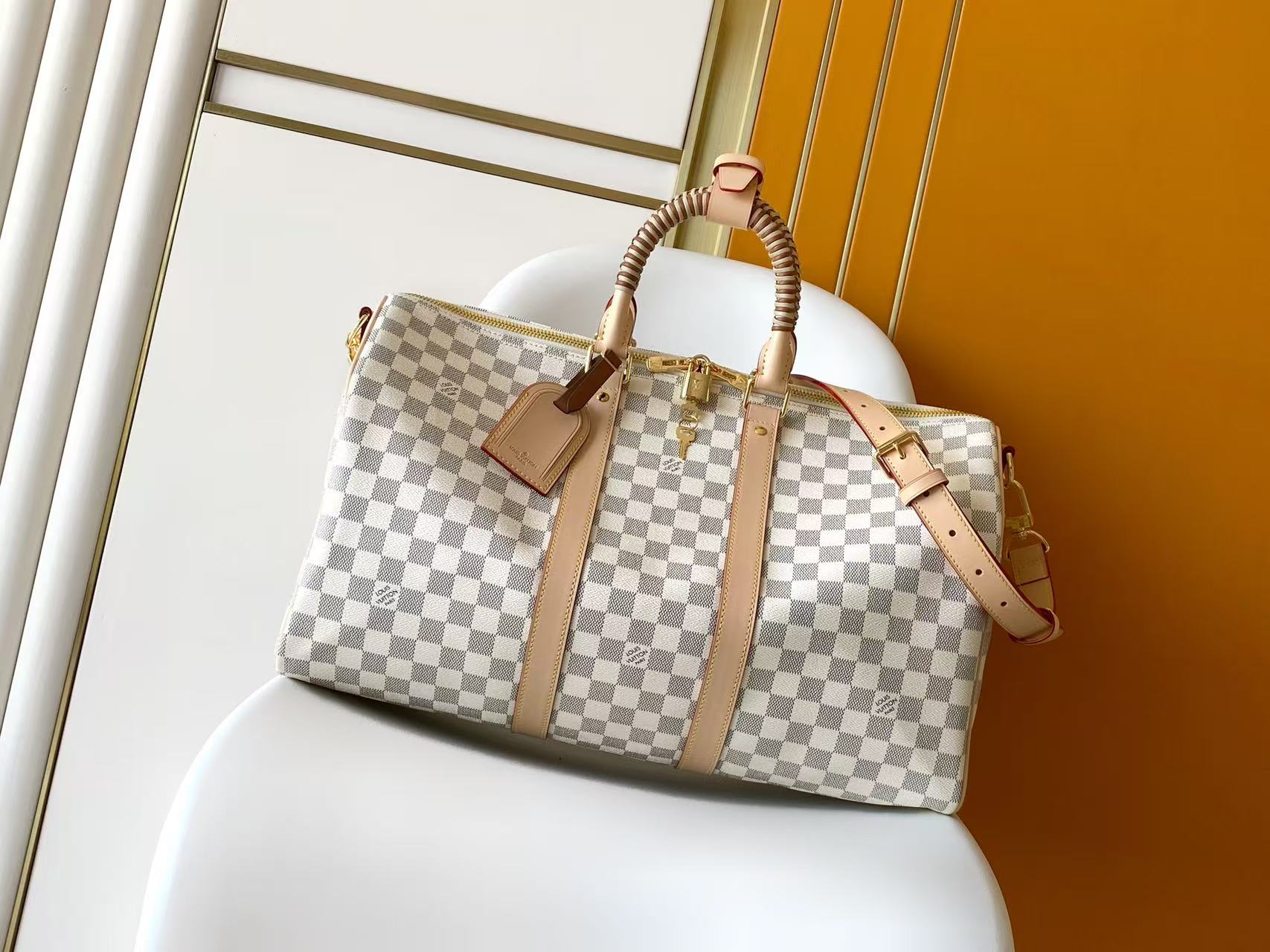 N40909 LV Keepall Bandoulière 45 travel bag - 图片 3