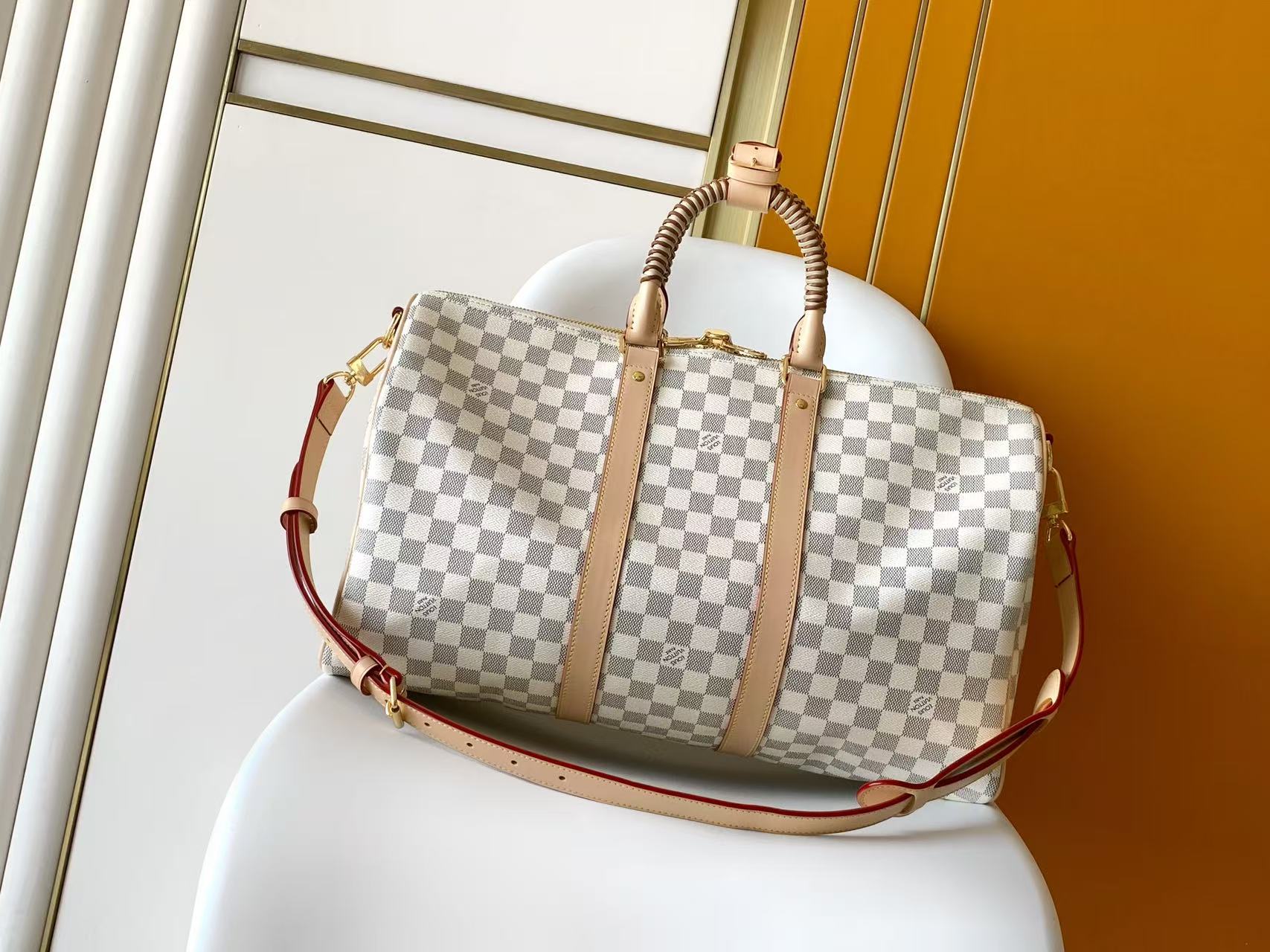 N40909 LV Keepall Bandoulière 45 travel bag - 图片 5