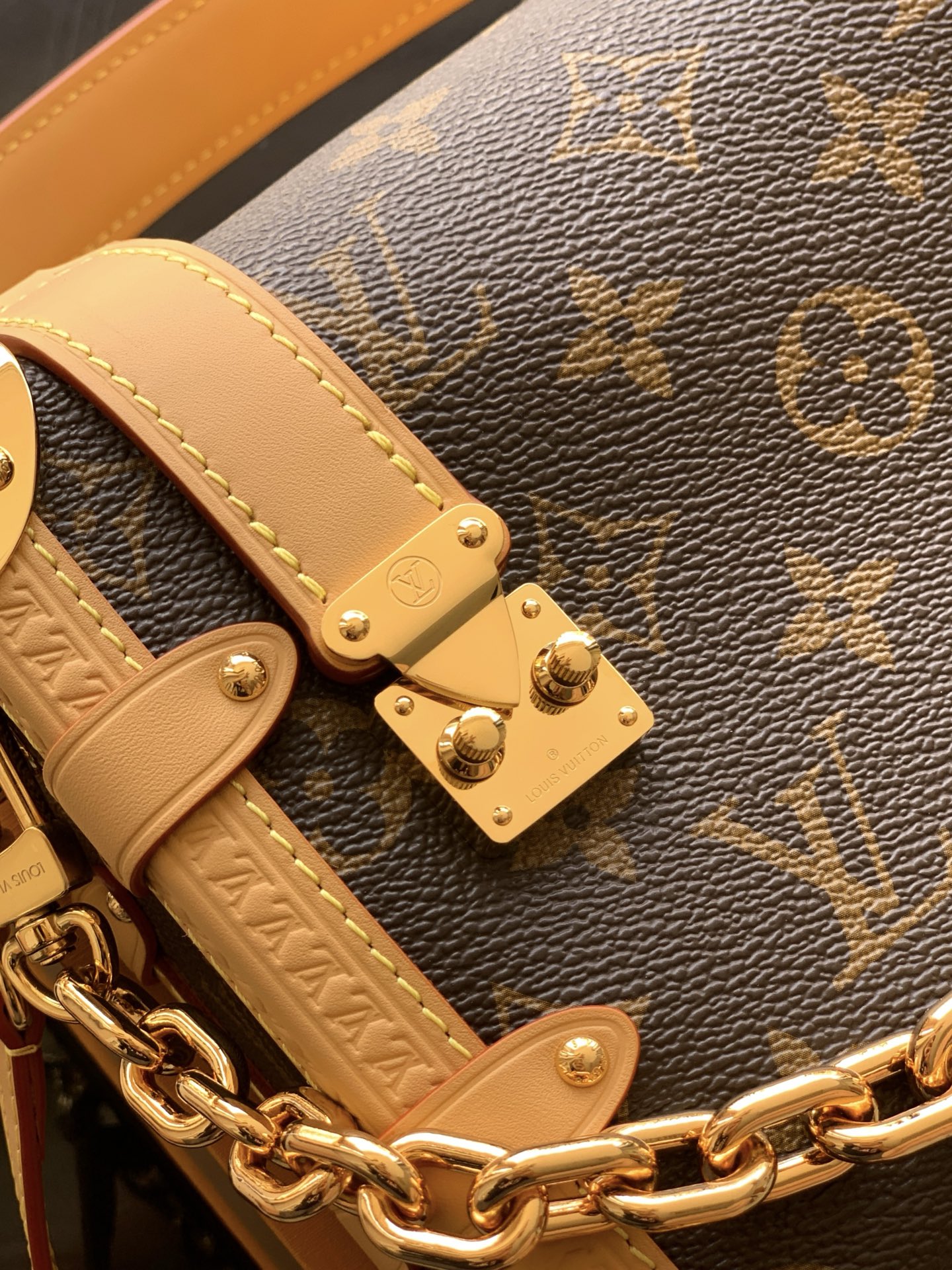 M28385 LV SIDE TRUNK EAST WEST Medium Handbag - 图片 8