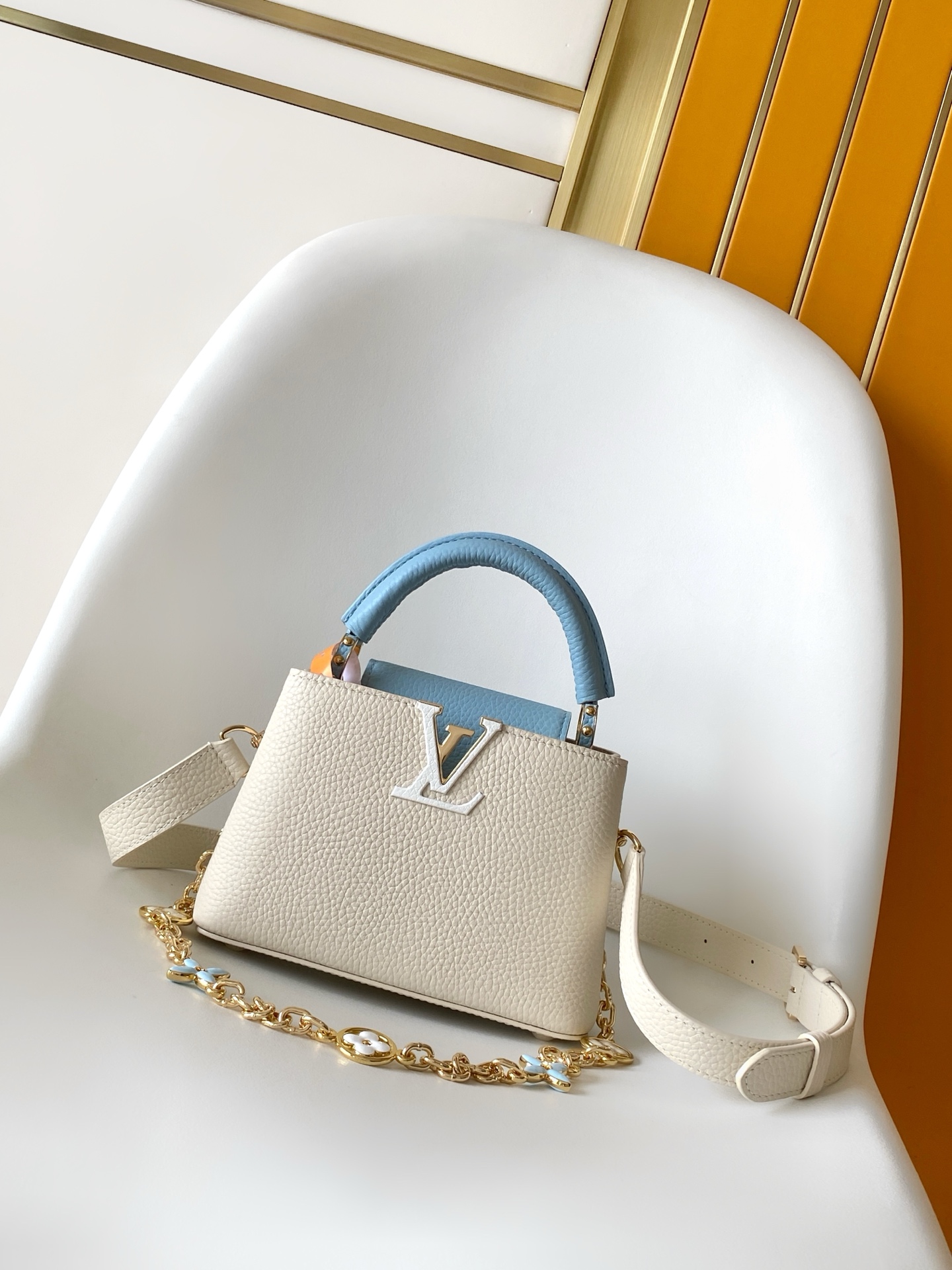 M2A443 LV Capucines Mini Handbag - 图片 2