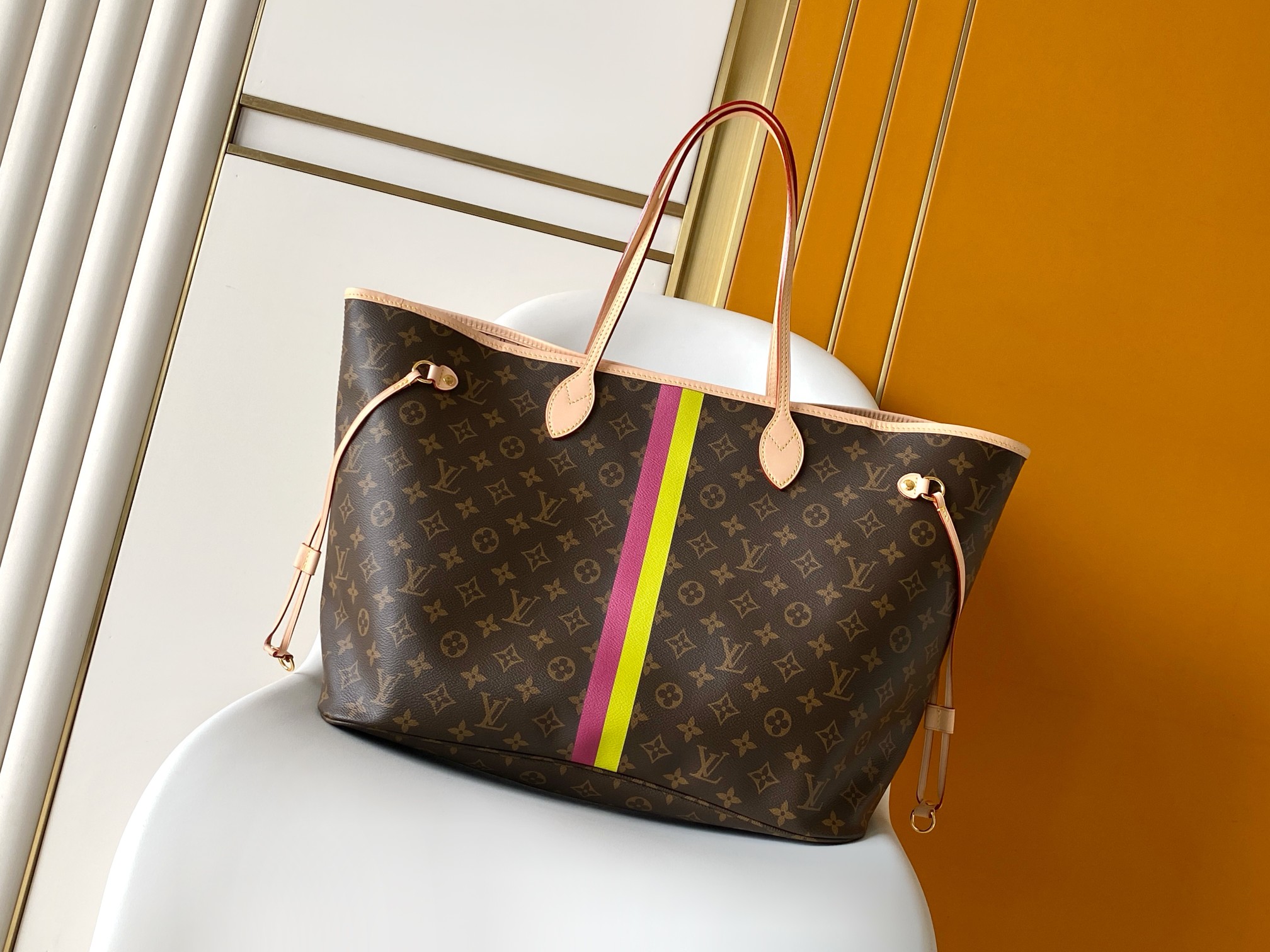 P01923 LV NEVERFULL MON MONOGRAM Large Bag - 图片 9