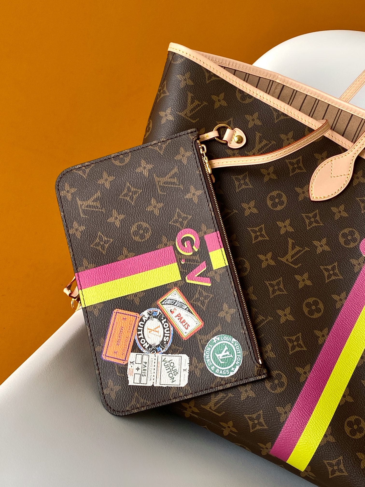 P01923 LV NEVERFULL MON MONOGRAM Large Bag - 图片 7
