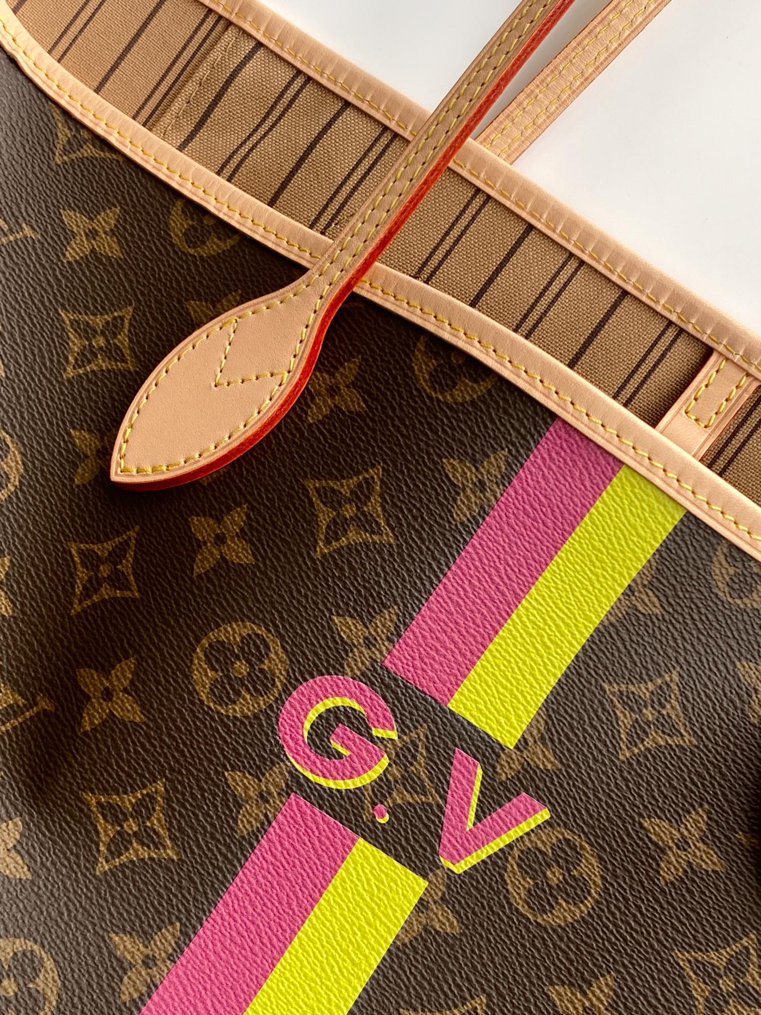 P01923 LV NEVERFULL MON MONOGRAM Large Bag - 图片 5
